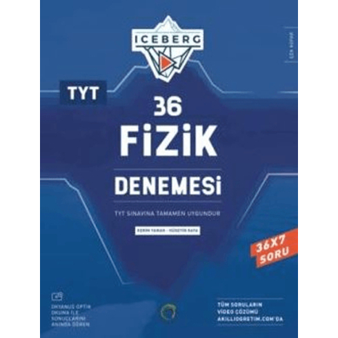 Okyanus Yayınları Tyt Iceberg 36 Fizik Denemesi Kerim Yaman