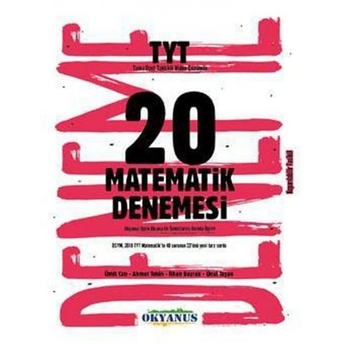 Okyanus Yayınları Tyt Matematik 20 Denemesi Komisyon