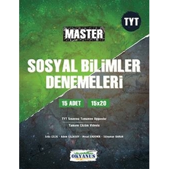 Okyanus Yayınları Tyt Sosyal Bilgiler Master 15 Deneme Komisyon