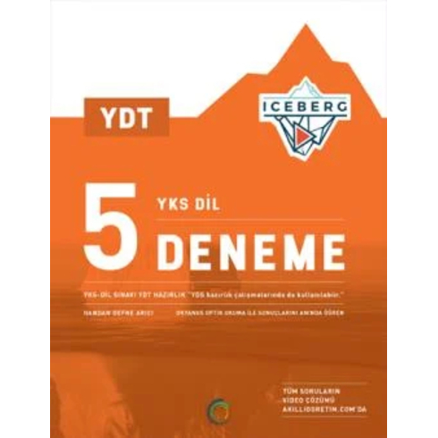 Okyanus Yayınları Ydt Yks-Dil Iceberg 5 Deneme Video Çözümlü Handan Defne Arıcı