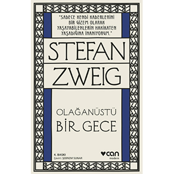 Olağanüstü Bir Gece Stefan Zweig