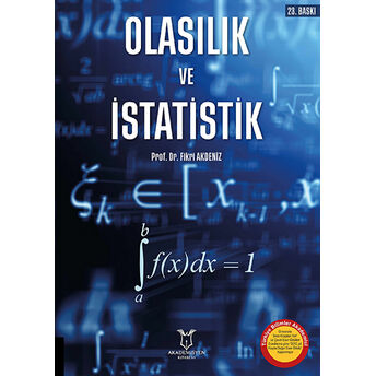 Olasılık Ve Istatistik - Fikri Akdeniz