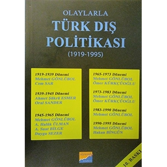 Olaylarla Türk Dış Politikası (1919-1995) Kolektif