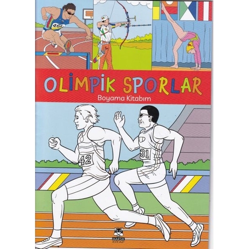 Olimpik Sporlar Boyama Kitabım