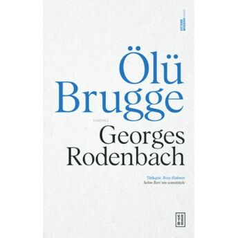 Ölü Brugge Georges Rodenbach