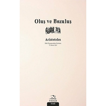 Oluş Ve Bozuluş Aristoteles