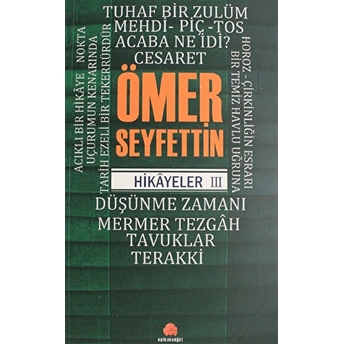 Ömer Seyfettin Hikayeler 3