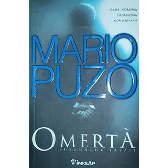 Omerta Suskunluk Yasası Mario Puzo