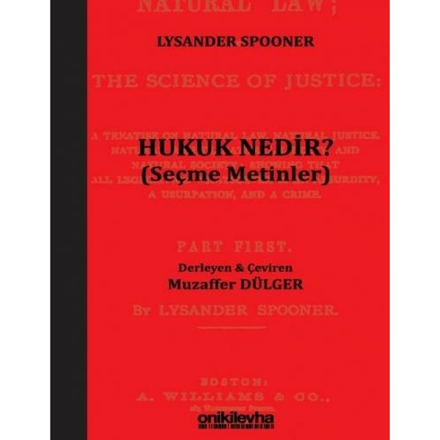 On Iki Levha Yayınları Hukuk Nedir? (Seçme Metinler)