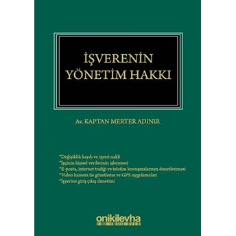 On Iki Levha Yayınları Işverenin Yönetim Hakkı - Kaptan Merter Adınır