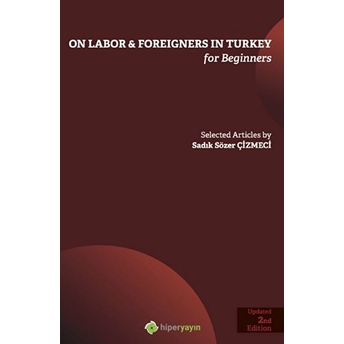 On Labor & Foreigners In Turkey For Beginners Sadık Sözer Çizmeci