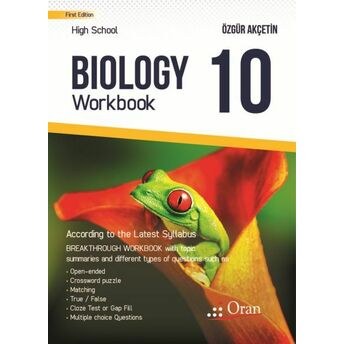 Oran 10 Biology Workbook Özgür Akçetin