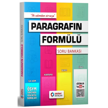 Ordinat Yayınları Paragrafın Formülü Soru Bankası Komisyon