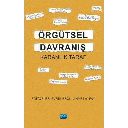 Örgütsel Davranış - Karanlık Taraf - Kolektif