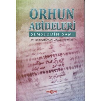 Orhun Abideleri Şemseddin Sami