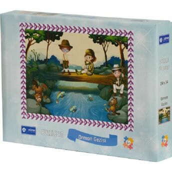 Orman Gezisi 70 Parça Puzzle