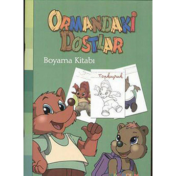 Ormandaki Dostlar Boyama Kitabı Kolektif