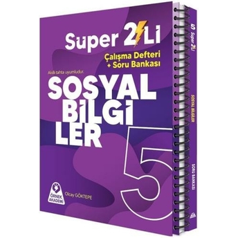 Örnek Akademi 5. Sınıf Süper Ikili Sosyal Bilgiler Seti Komisyon