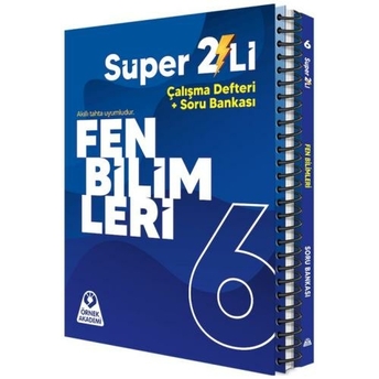 Örnek Akademi 6. Sınıf Süper Ikili Fen Bilimleri Seti Komisyon