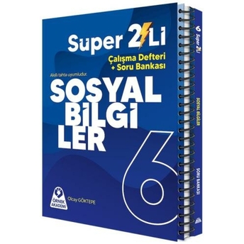 Örnek Akademi 6. Sınıf Süper Ikili Sosyal Bilgiler Seti Komisyon