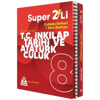 Örnek Akademi 8. Sınıf Süper Ikili T.c. Inkılap Tarihi Ve Atatürkçülük Seti Komisyon