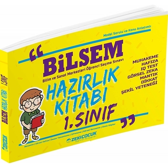 Örnek Akademi Bilsem 1.Sınıf Hazırlık Kitabı (Yeni) Kolektif