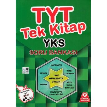 Örnek Akademi Yks Tyt Tek Kitap Soru Bankası (Yeni) Kolektif