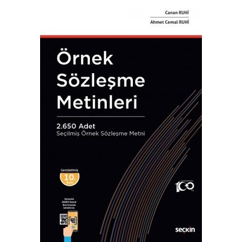 Örnek Sözleşme Metinleri Ahmet Cemal Ruhi