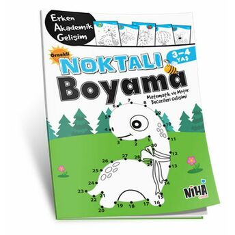 Örnekli Noktalı Boyama 3-4 Yaş Kolektıf