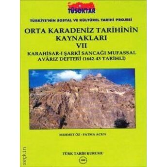 Orta Karadeniz Tarihinin Kaynakları Vıı Mehmet Öz