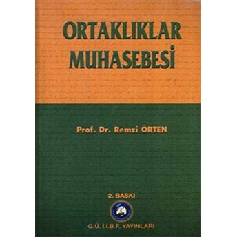 Ortaklıklar Muhasebesi Remzi Örten