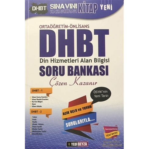 Ortaöğretim - Önlisans Dhbt Din Hizmetleri Alan Bilgisi Soru Bankası Mehmet Ümütli