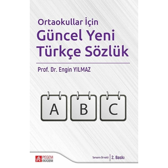 Ortaokullar Için Güncel Yeni Türkçe Sözlük Engin Yılmaz