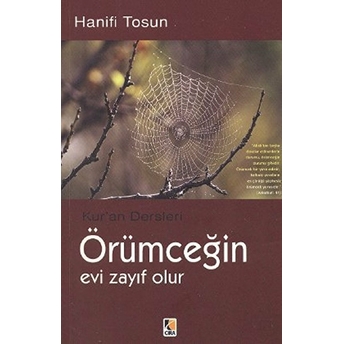 Örümceğin Evi Zayıf Olur Hanifi Tosun