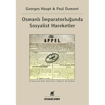 Osmanlı Imparatorluğu'nda Sosyalist Hareketler Paul Dumont