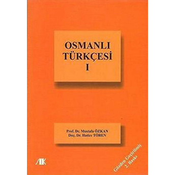 Osmanlı Türkçesi 1 Mustafa Özkan