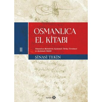 Osmanlıca El Kitabı Iı Şinasi Tekin