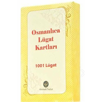 Osmanlıca Lügat Kartları (1001 Lügat) Kolektif