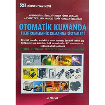 Otomatik Kumanda Elektromekanik Kumanda Sistemleri - Ali Özdemir