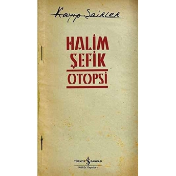 Otopsi Halim Şefik