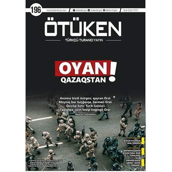 Ötüken Dergisi Sayı: 196 Ocak - Şubat 2022 Kolektif