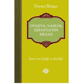 Ovadya, Nahum, Sefanya’nın Mesajı