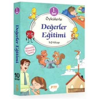 Öykülerle Değerler Eğitimi 1. Sınıflar Için 10 Kitap Set Kolektif