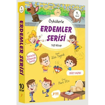 Öykülerle Erdemler Serisi 1. Sınıf 10 Kitap Kolektif