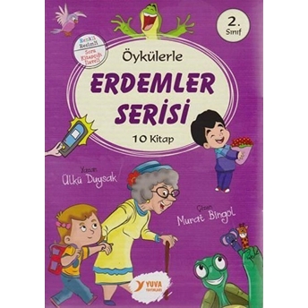 Öykülerle Erdemler Serisi 2. Sınıf 10 Kitap Kolektif