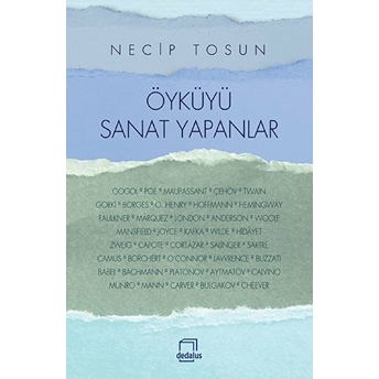 Öyküyü Sanat Yapanlar Necip Tosun