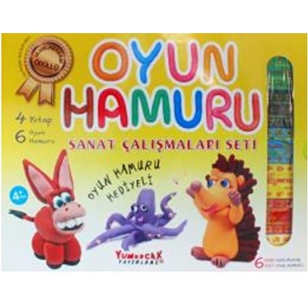 Oyun Hamuru Sanat Çalışmaları Seti (4 Kitap - 6 Oyun Hamuru) Ana Michelle - Malagon Arias