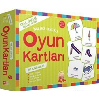 Oyun Kartları - Zıt Kavramlar Zübeyde Şimşek