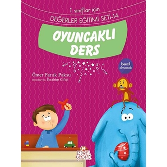 Oyuncaklı Ders / 1. Sınıflar Için Değerler Eğitimi Seti 14 Ömer Faruk Paksu