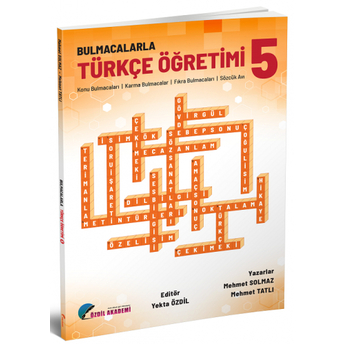 Özdil Akademi 5. Sınıf Bulmacalarla Türkçe Öğretimi Yekta Özdil